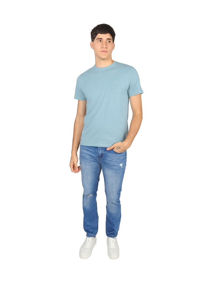 Playera DKNY Azul Essential para Hombre