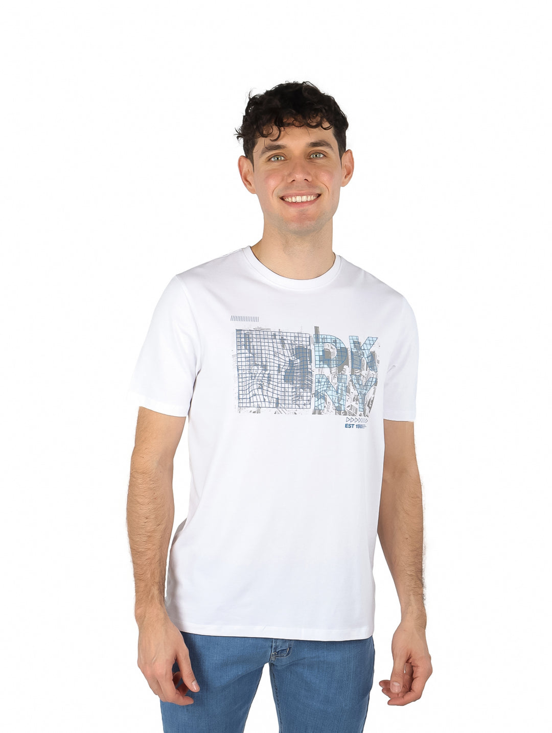 Playera DKNY Blanca para Hombre