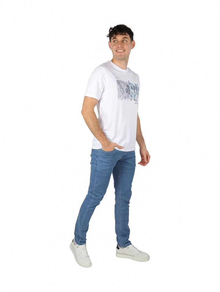 Playera DKNY Blanca para Hombre