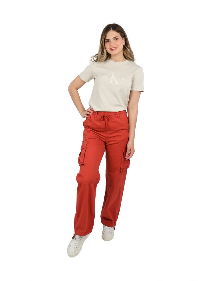 Pantalones Cargo Dolce and Amaro Marrón para Mujer