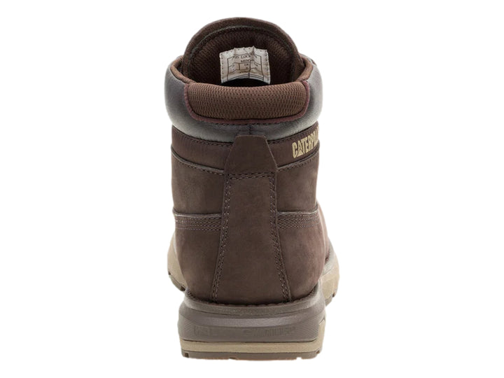Botas Caterpillar Cuero Marrón Oscuro para Hombre