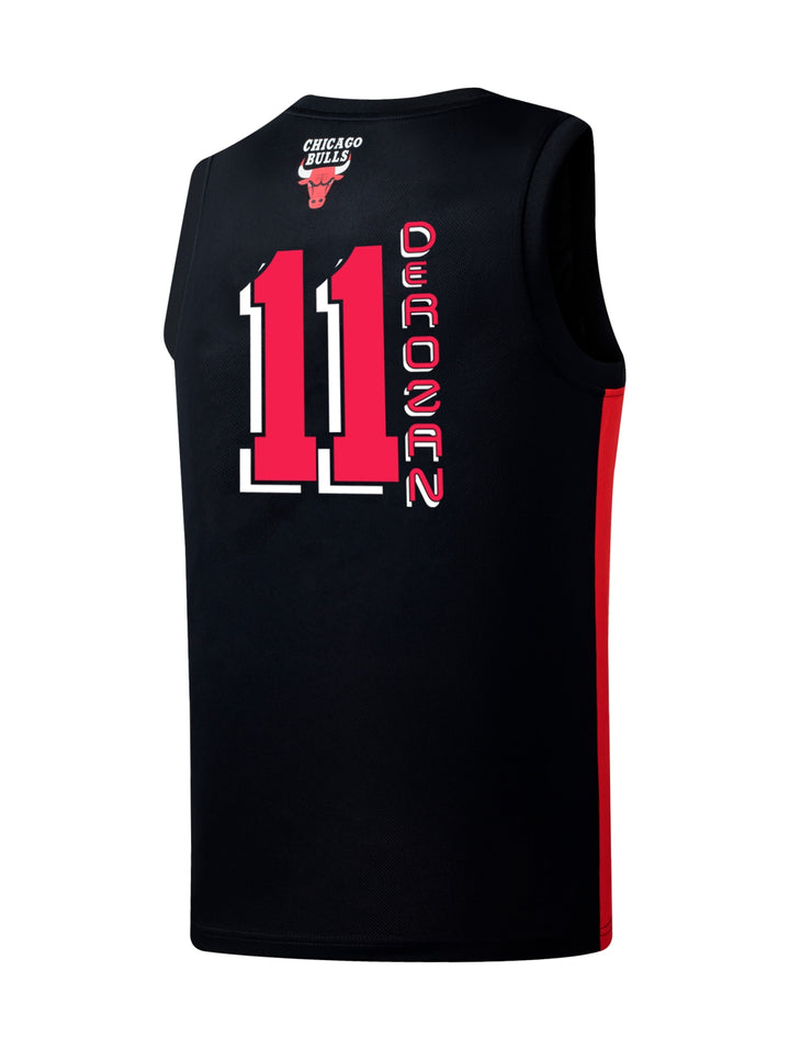 Jersey de Basquetbol FEXPRO Chicago Bulls Negro para Hombre