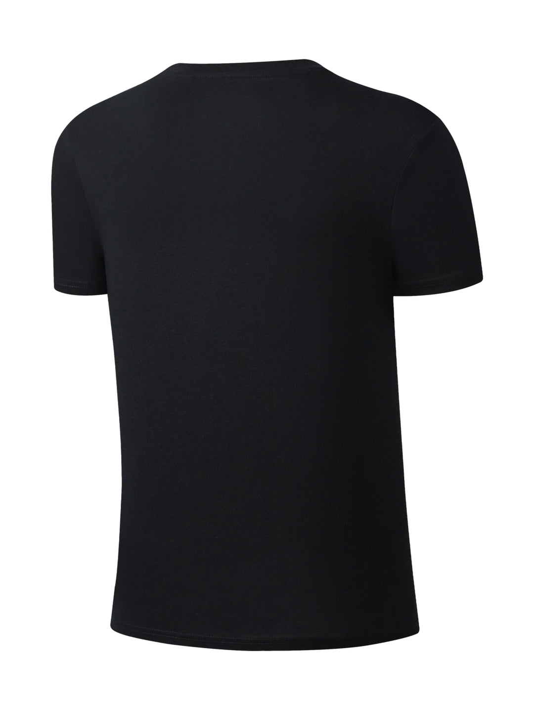 Camiseta deportiva negra de manga corta con el logotipo de los Los Angeles Lakers en el pecho.