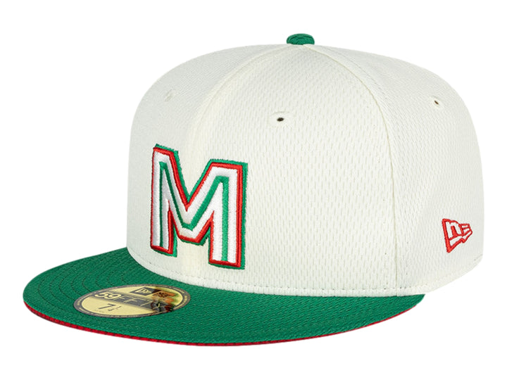 Gorra New Era 5950 LMP Training México Blanca para Hombre
