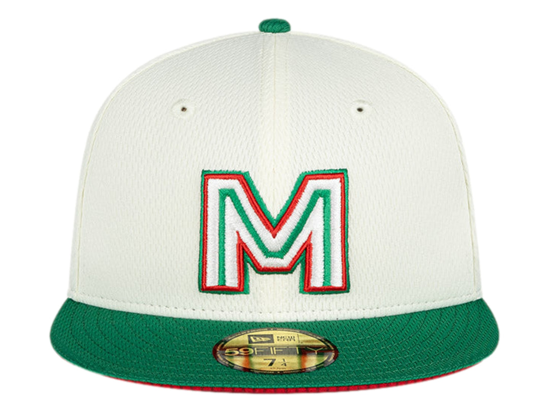 Gorra New Era 5950 LMP Training México Blanca para Hombre