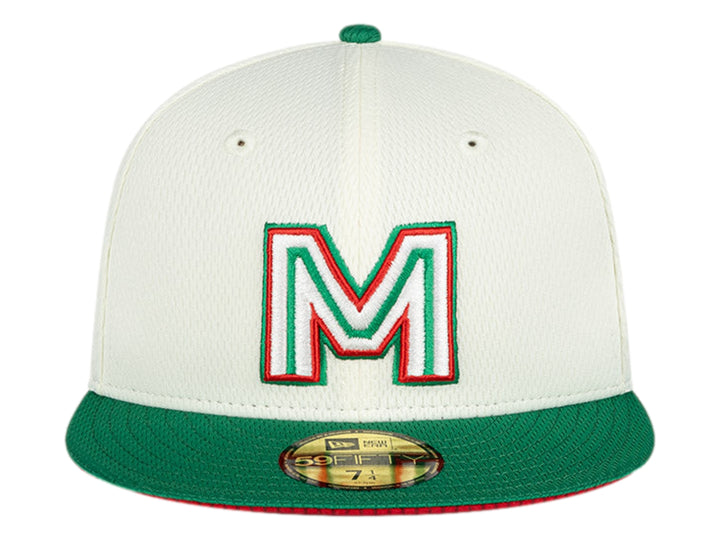 Gorra New Era 5950 LMP Training México Blanca para Hombre