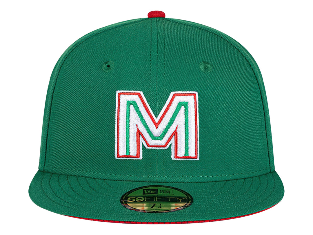 Gorra New Era Selección Mexicana de Béisbol Verde