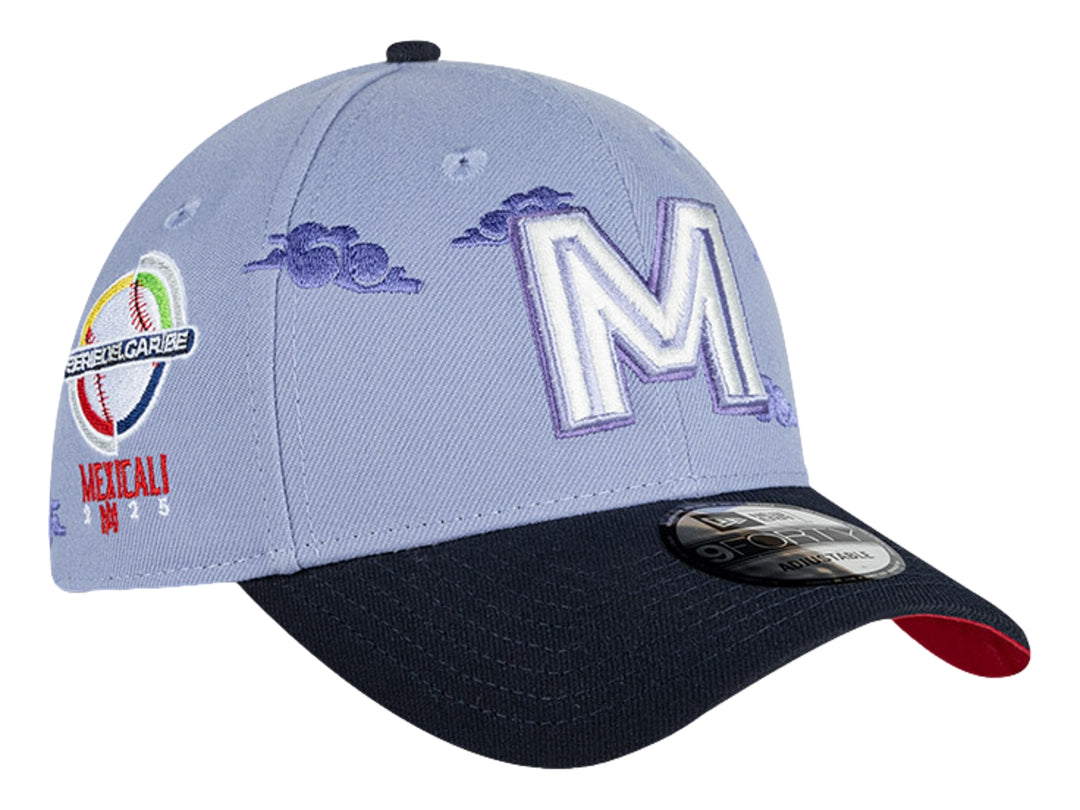 Gorra New Era 940 Clouds México Morada para Hombre