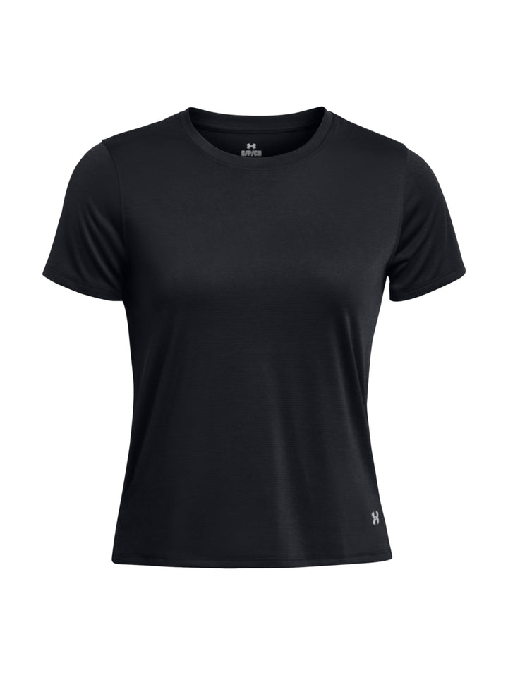 Playera Under Armour Launch Manga Corta Negro para Mujer