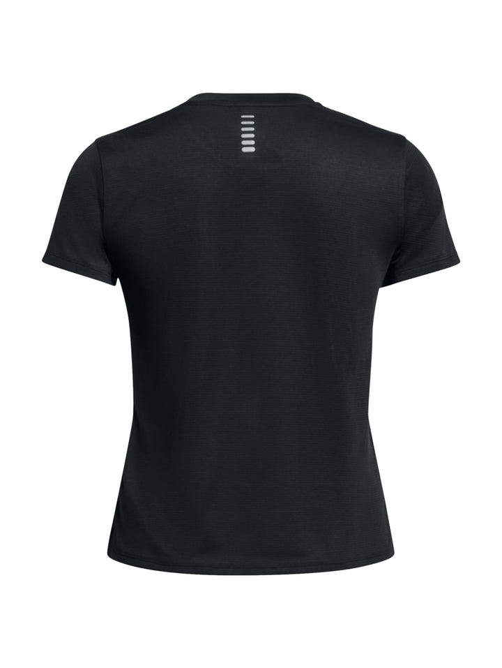 Playera Under Armour Launch Manga Corta Negro para Mujer