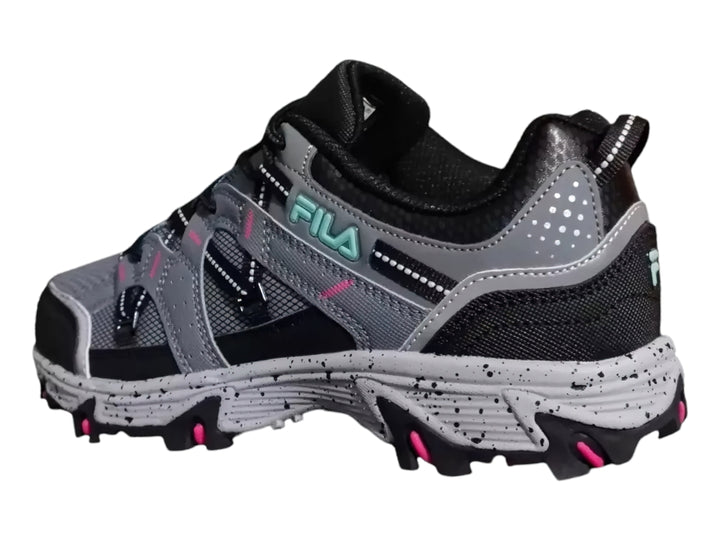 Tenis FILA Grand Tier 2 Gris y Negro para Mujer