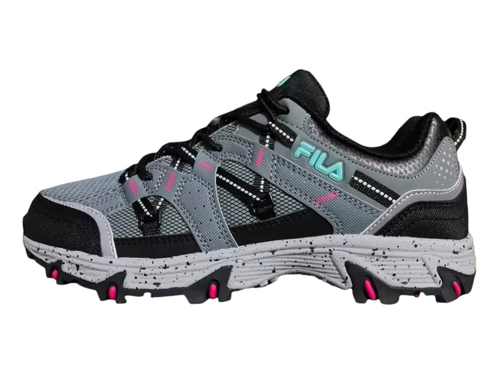 Tenis FILA Grand Tier 2 Gris y Negro para Mujer
