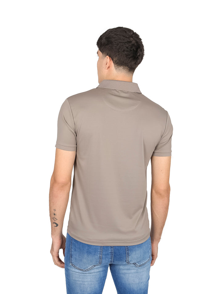Playera Polo Pavini Color Arena para Hombre