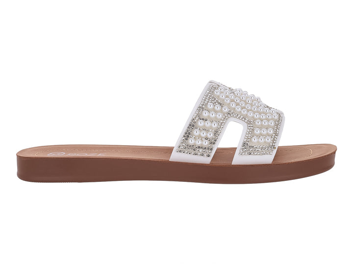 Sandalias Roze Blancas para Mujer