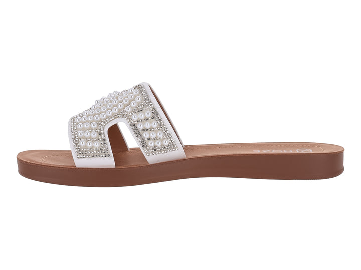 Sandalias Roze Blancas para Mujer