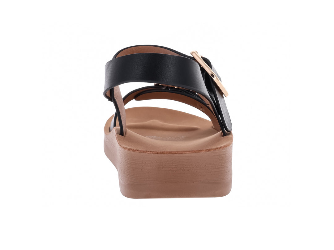 Sandalias Roze Color Negro para Mujer