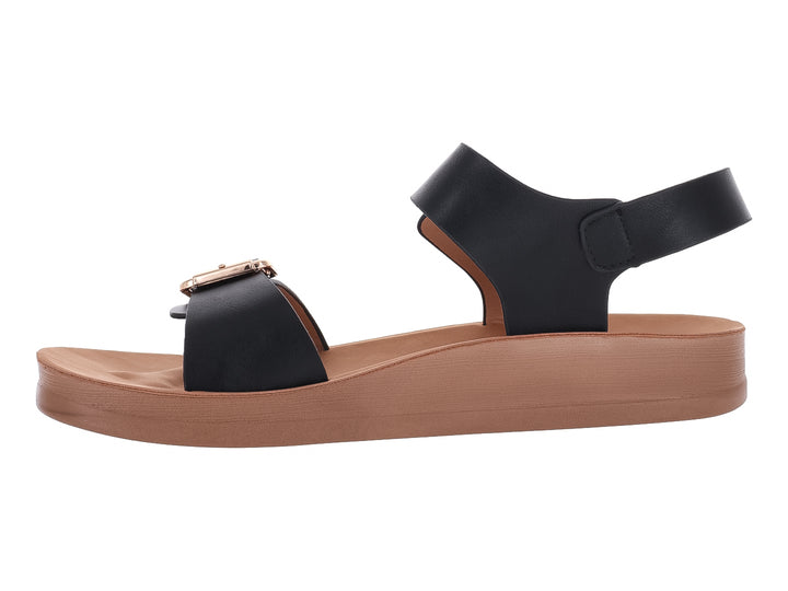 Sandalias Roze Color Negro para Mujer