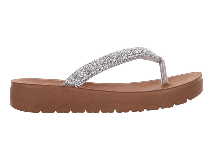 Sandalias Roze Color Silver para Mujer