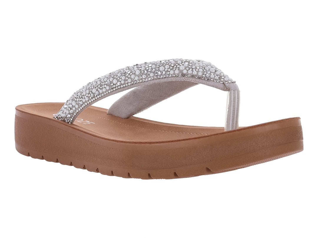Sandalias Roze Color Silver para Mujer