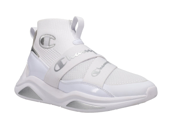 Tenis Champion Lady Legend V Blanco y Plata para Mujer