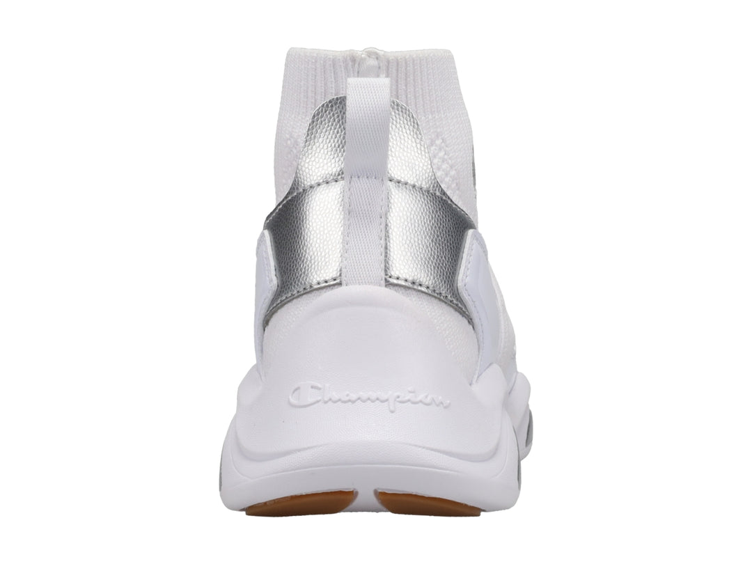 Tenis Champion Lady Legend V Blanco y Plata para Mujer