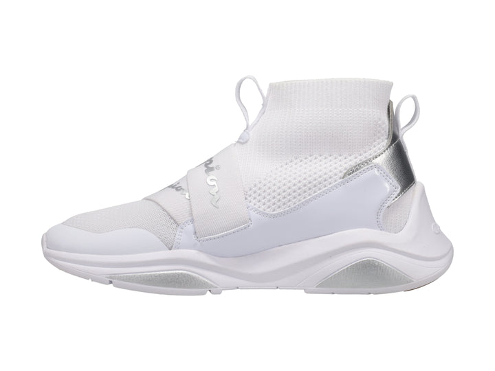 Tenis Champion Lady Legend V Blanco y Plata para Mujer