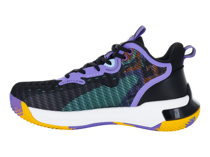 Tenis de Baloncesto Atok Performance Negro y Morado para Hombre