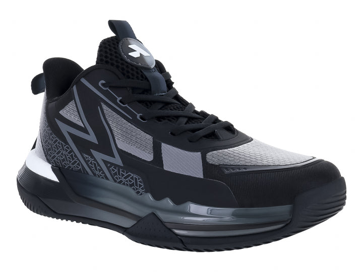 Tenis de Baloncesto Atok Performance Negro y Gris para Hombre