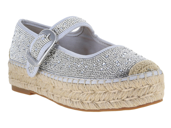Alpargatas Steve Madden Caymen Plata para Mujer