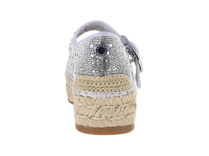 Alpargatas Steve Madden Caymen Plata para Mujer