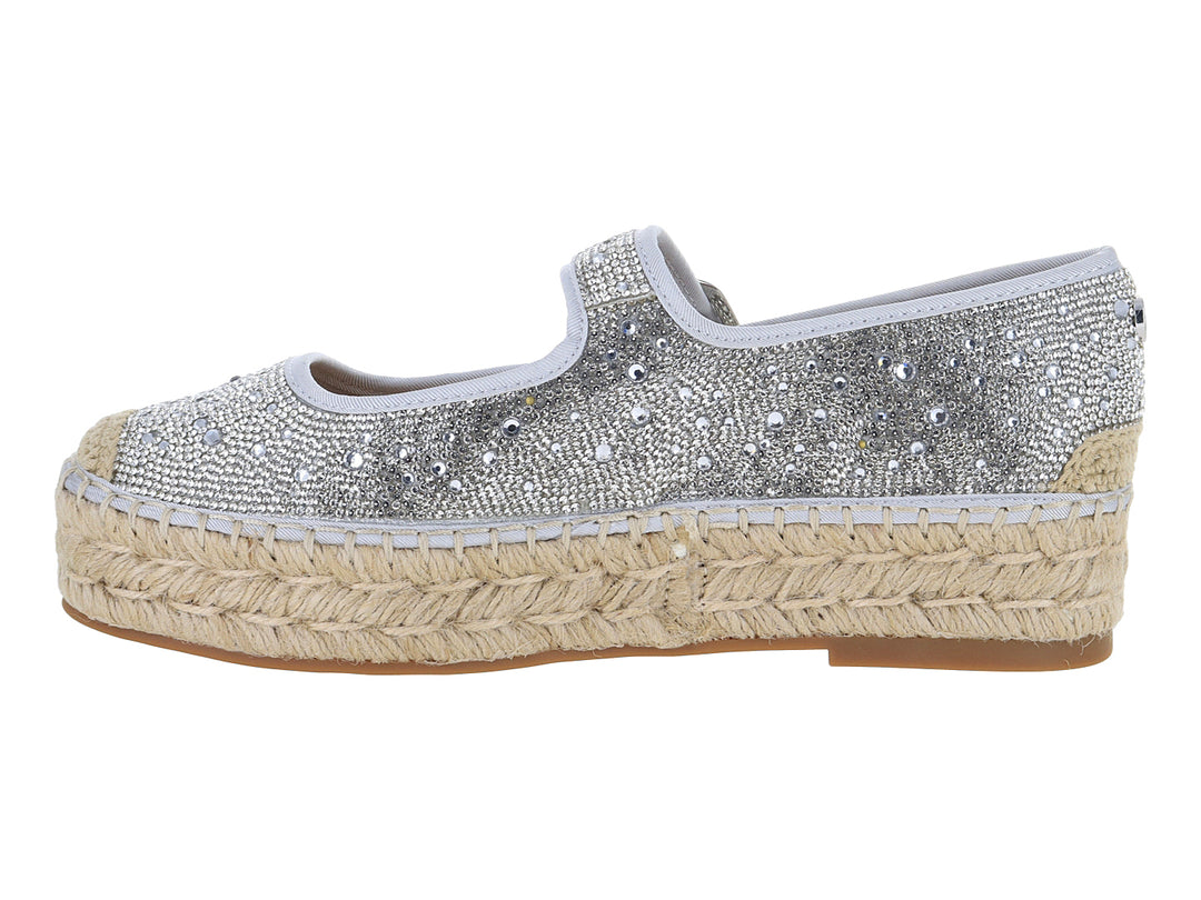 Alpargatas Steve Madden Caymen Plata para Mujer