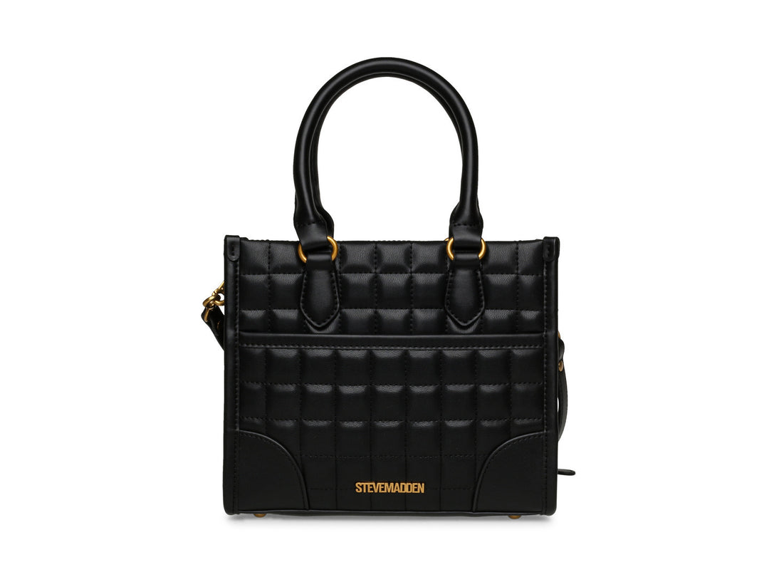 Bolsa Steve Madden Bmassi Negro Dorado para Mujer