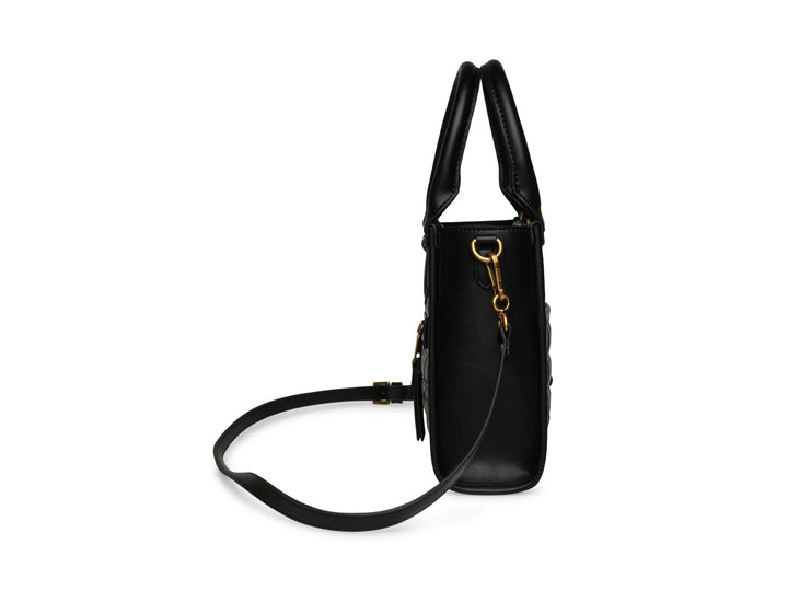 Bolsa Steve Madden Bmassi Negro Dorado para Mujer
