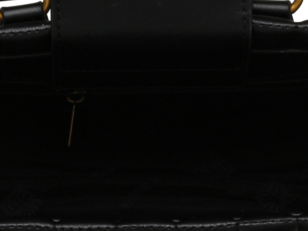 Bolsa Steve Madden Bmassi Negro Dorado para Mujer