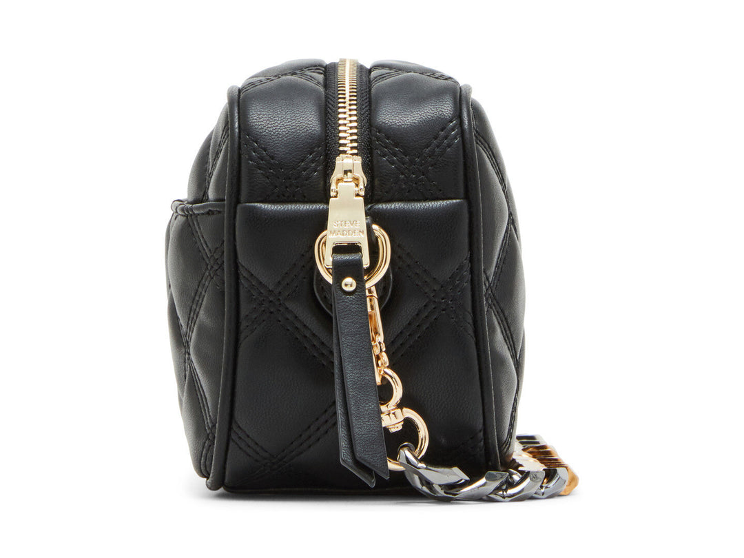 Bolsa Steve Madden BCECIL Negro Dorado para Mujer