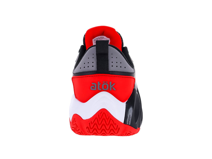 Tenis de Baloncesto Atok Performance Negro y Rojo para Hombre