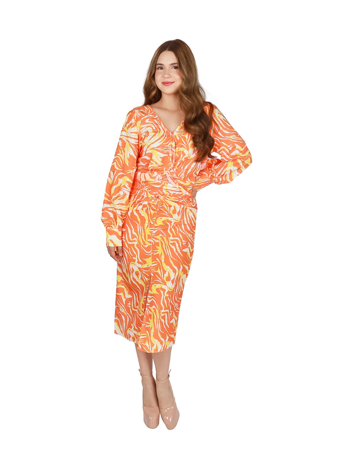 Blusa Corta ATOK Color Naranja para Mujer