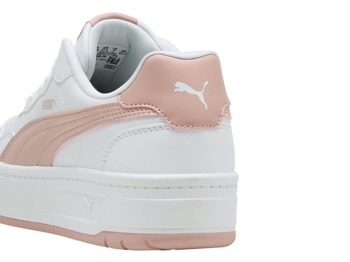 Tenis PUMA Court Lally Skye Blanco y Rosa para Mujer