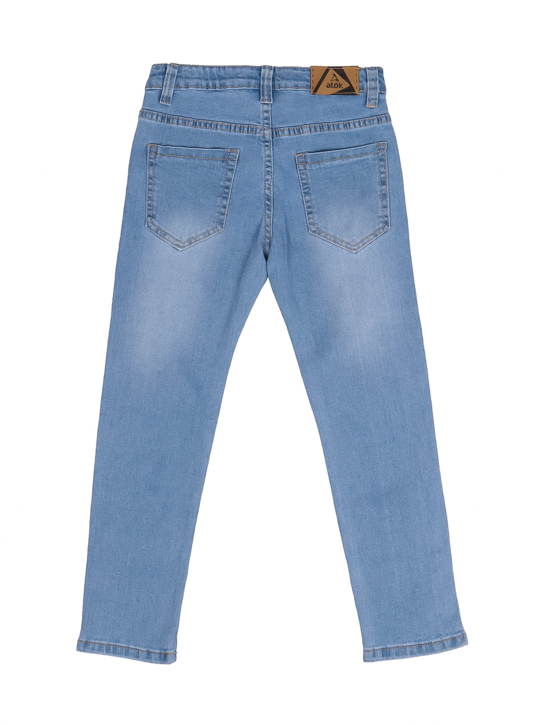 Jeans ATOK Azul Claro Rasgados para Nino