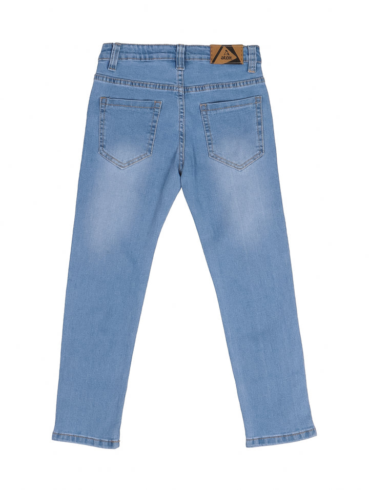 Jeans ATOK Azul Claro Rasgados para Nino