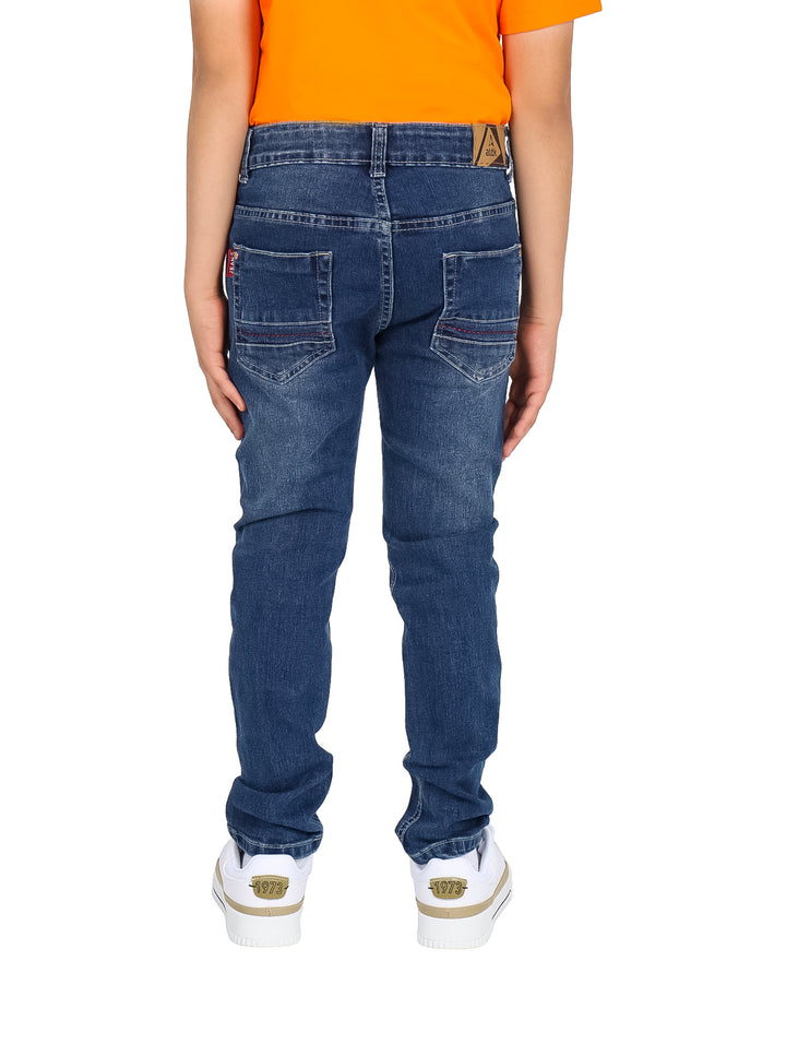 Jeans ATOK Rectos Azul Denim para Nino