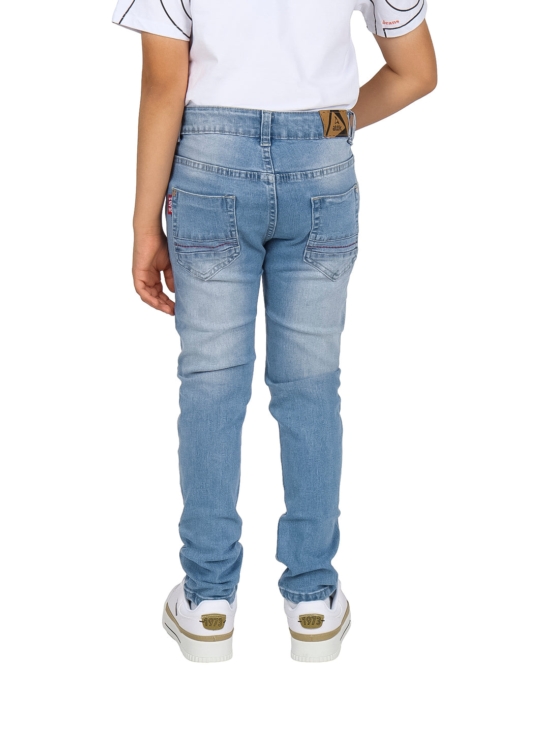 Jeans ATOK Rectos Azul Claro para Nino