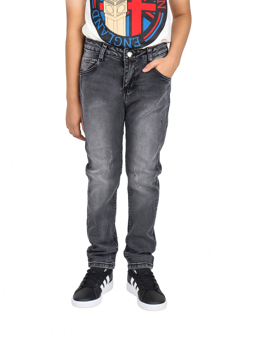 Jeans ATOK Rectos Negro para Nino