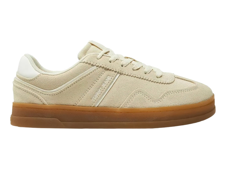 Tenis Tommy Hilfiger The Greenwich Suede Beige para Mujer