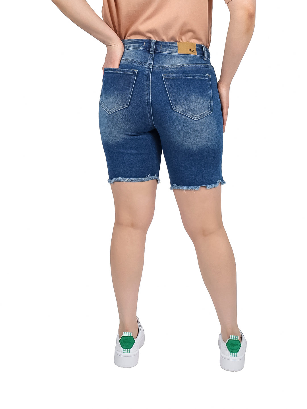 Bermuda Max Denim Color Stone para Mujer