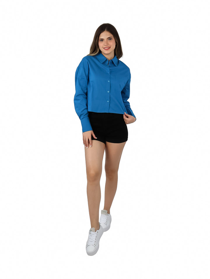 Short Max Denim Negro para Mujer