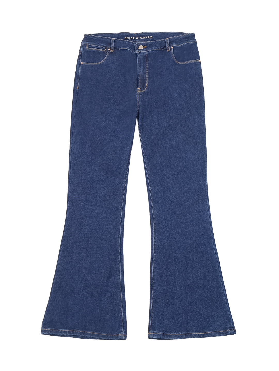Jeans Campana Dolce and Amaro Color Stone para Mujer