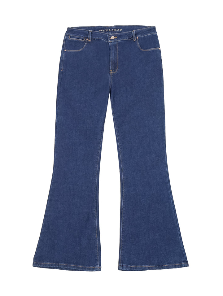 Jeans Campana Dolce and Amaro Color Stone para Mujer