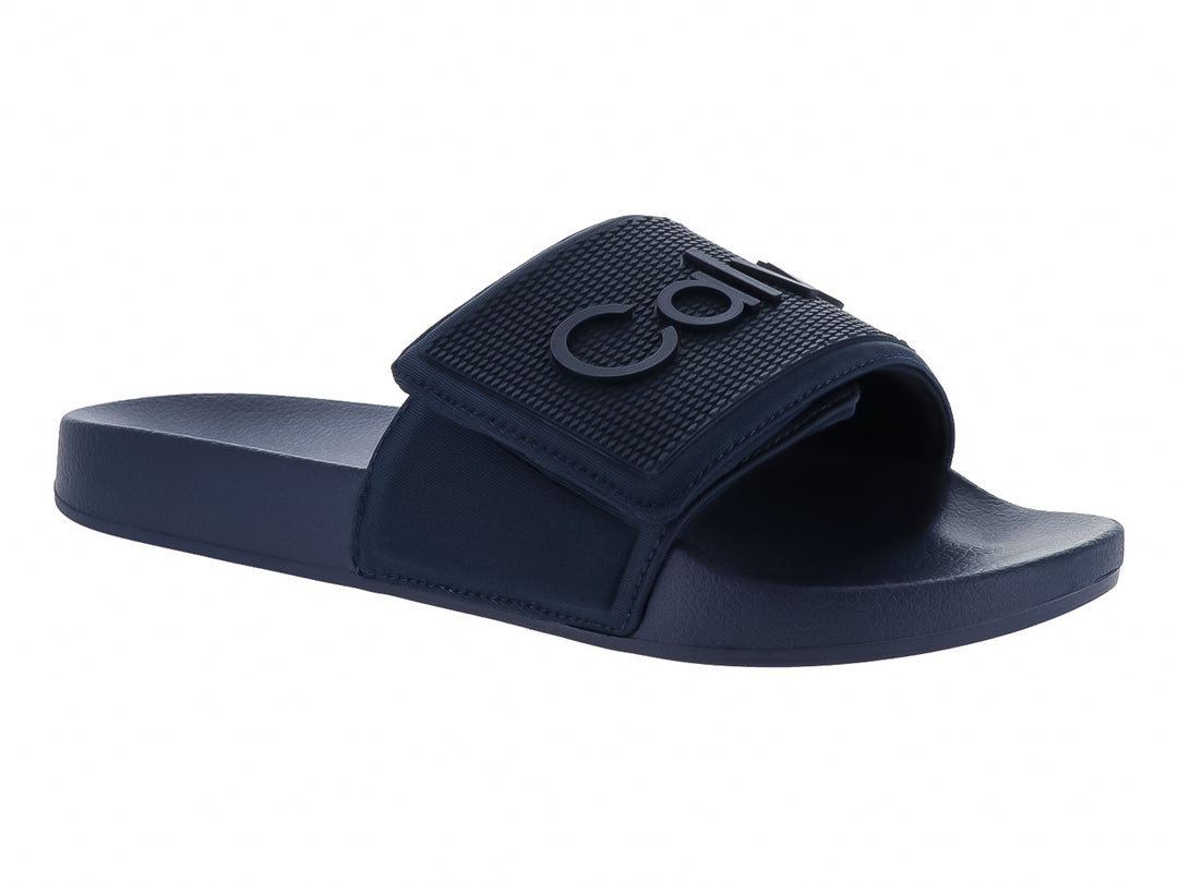 Sandalias Slide Calvin Klein Azul Marino para Hombre