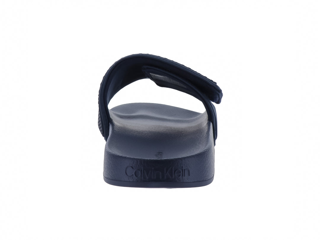 Sandalias Slide Calvin Klein Azul Marino para Hombre